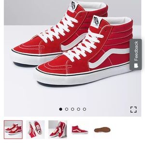 Red vans !